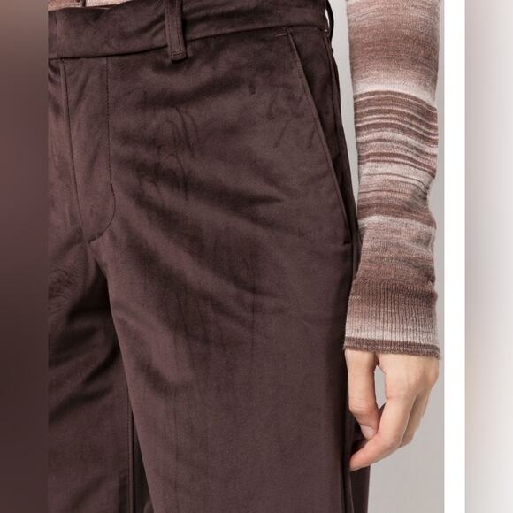 NWT LEVI’S PLUM VELVET WIDE LEG BAGGY PANTS SZ 27 - Picture 7 of 13